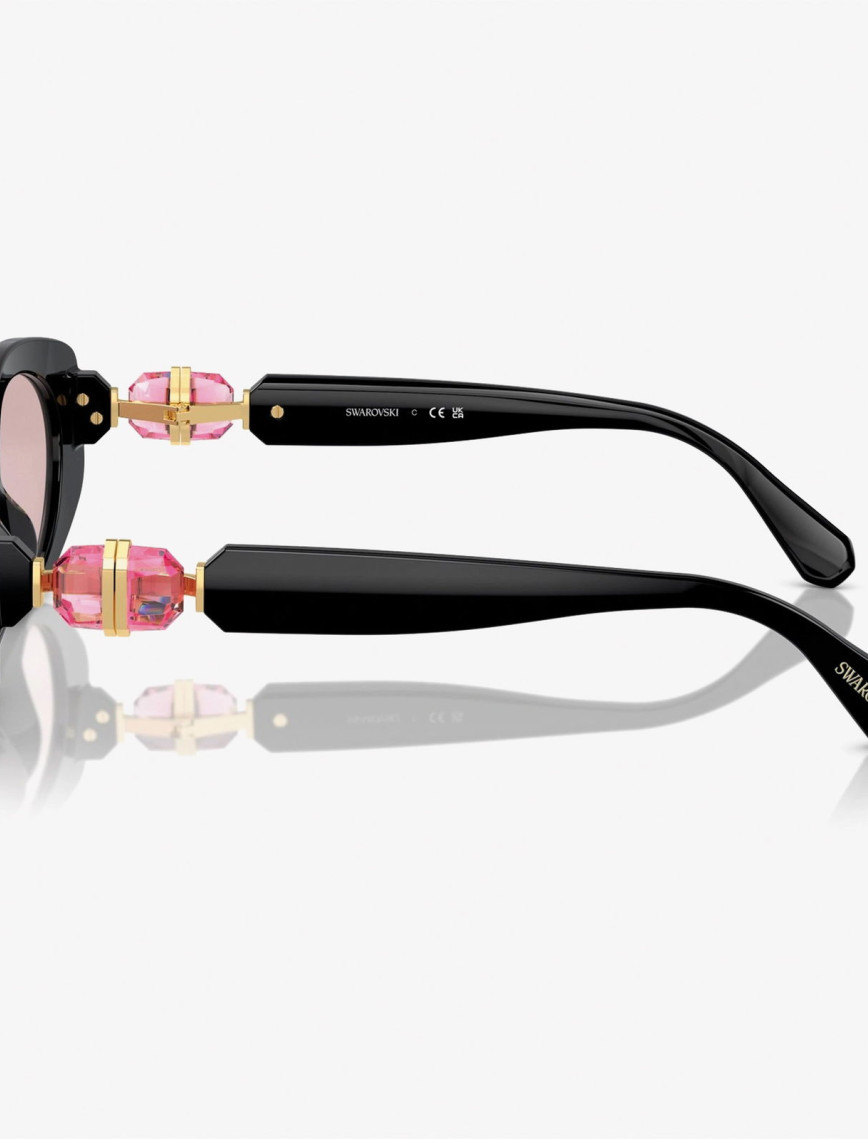 Swarovski 0SK6002 Acetate Kadın Siyah Güneş Gözlüğü Swarovski 0SK6002 Acetate Kadın Siyah Güneş Gözlüğü