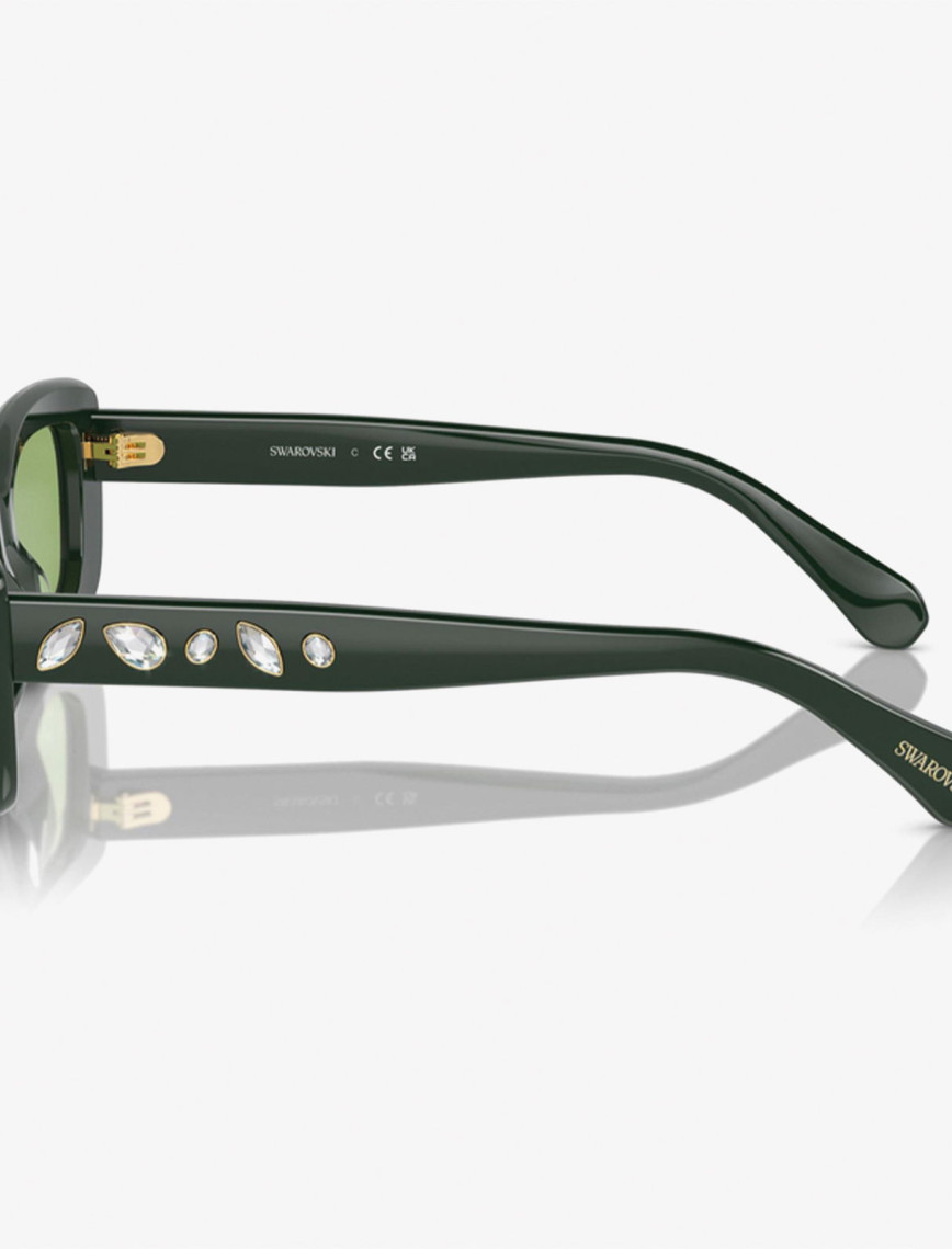 Swarovski 0SK6008 Acetate Kadın Yeşil Güneş Gözlüğü Swarovski 0SK6008 Acetate Kadın Yeşil Güneş Gözlüğü