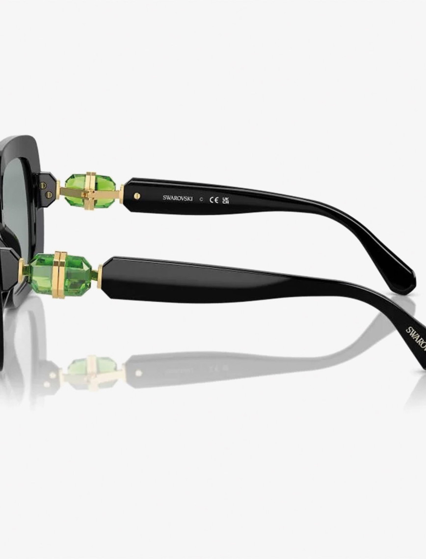 Swarovski 0SK6001 Acetate Kadın Siyah Güneş Gözlüğü Swarovski 0SK6001 Acetate Kadın Siyah Güneş Gözlüğü