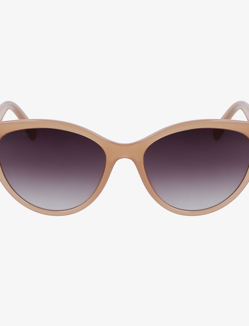 Lacoste Kadın Krem Rengi Güneş Gözlüğü