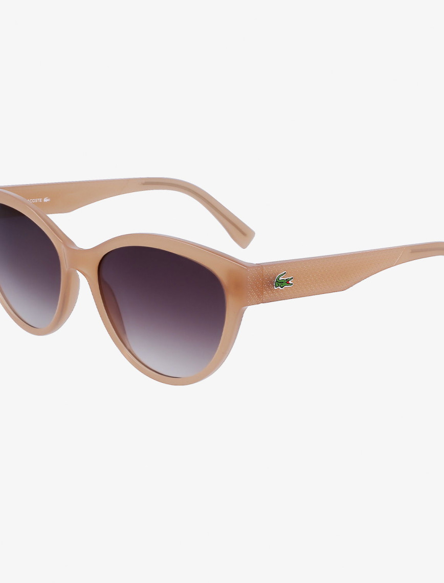 Lacoste Kadın Krem Rengi Güneş Gözlüğü