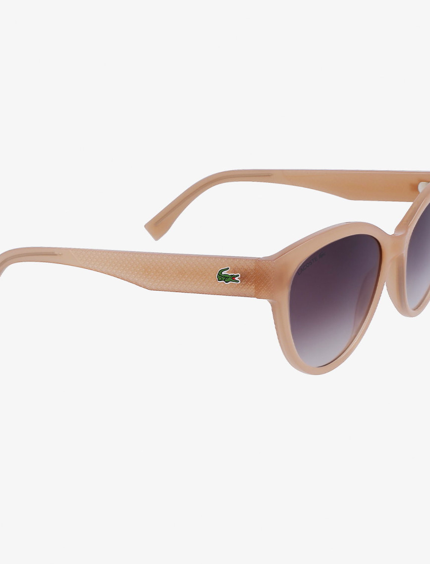 Lacoste Kadın Krem Rengi Güneş Gözlüğü