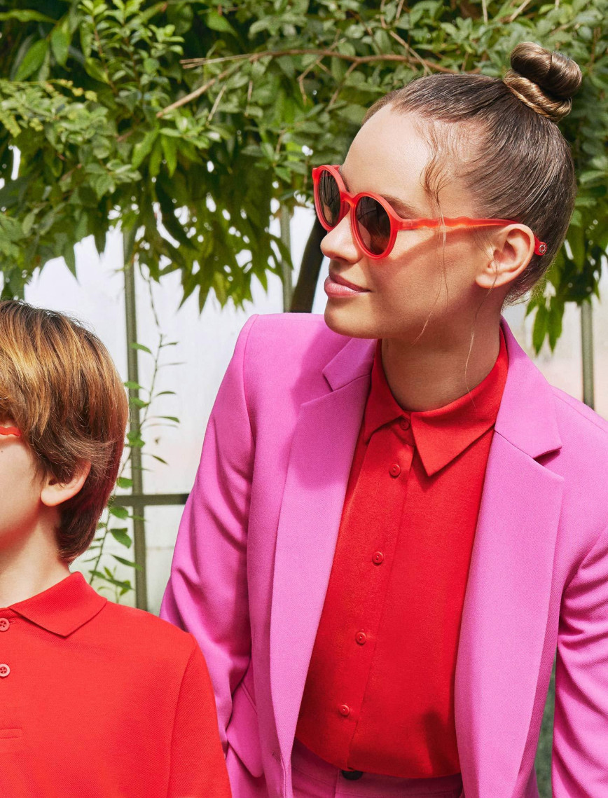 OLIVIO&CO Begonia Red Unisex Güneş Gözlüğü Yetişkin OLIVIO&CO Begonia Red Unisex Güneş Gözlüğü Yetişkin