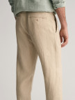 GANT Erkek Bej Relaxed Fit Keten Pantolon GANT Erkek Bej Relaxed Fit Keten Pantolon