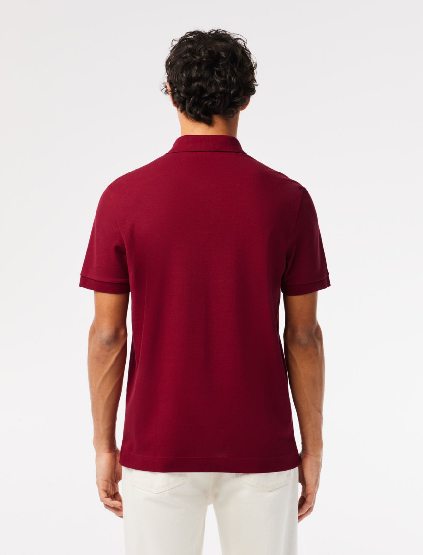 Lacoste Paris Erkek Regular Fit Bordo Polo