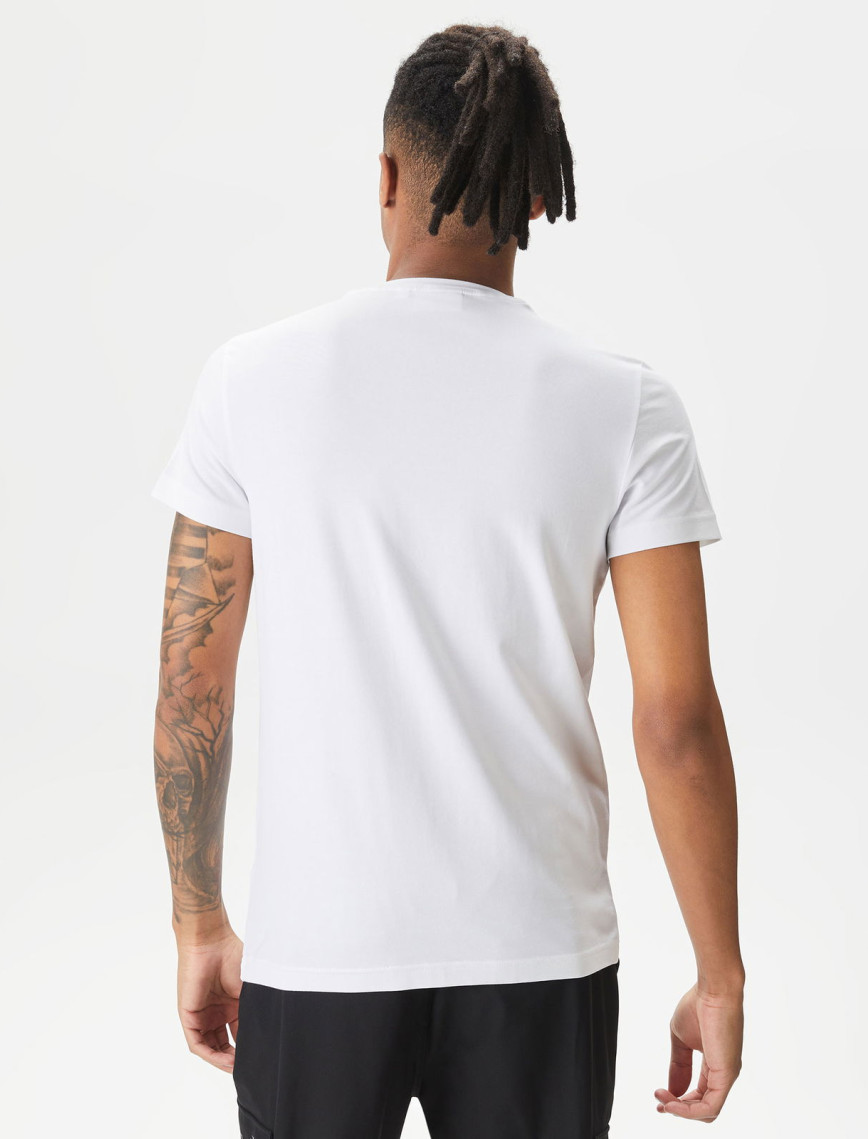 Calvin Klein Essentials Erkek Beyaz T-shirt Calvin Klein Essentials Erkek Beyaz T-shirt