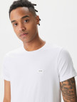 Calvin Klein Essentials Erkek Beyaz T-shirt Calvin Klein Essentials Erkek Beyaz T-shirt