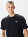 Under Armour Heavyweight LC Patch Erkek Siyah T-Shirt Under Armour Heavyweight LC Patch Erkek Siyah T-Shirt