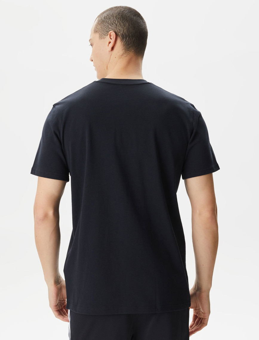 Under Armour Heavyweight LC Patch Erkek Siyah T-Shirt Under Armour Heavyweight LC Patch Erkek Siyah T-Shirt