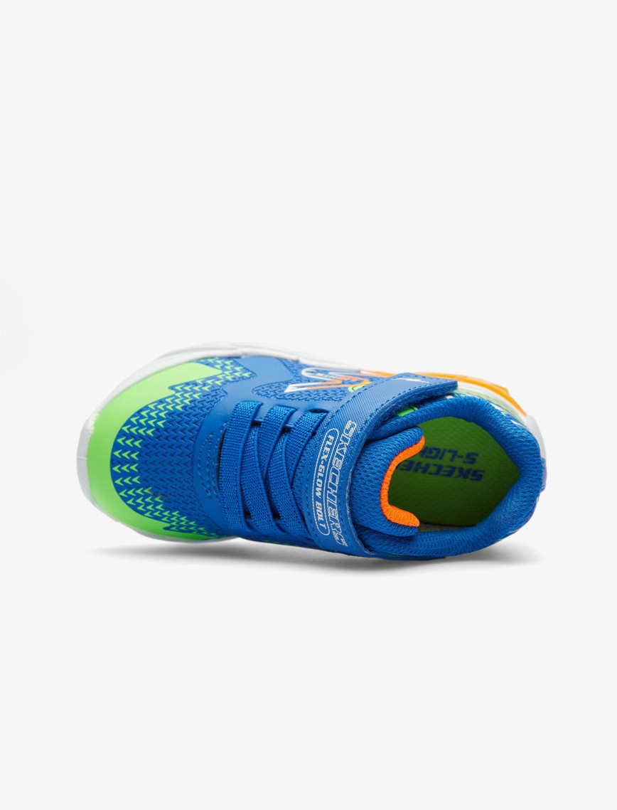 Skechers Flex-Glow Bolt Bebek Mavi Spor Ayakkabı Skechers Flex-Glow Bolt Bebek Mavi Spor Ayakkabı