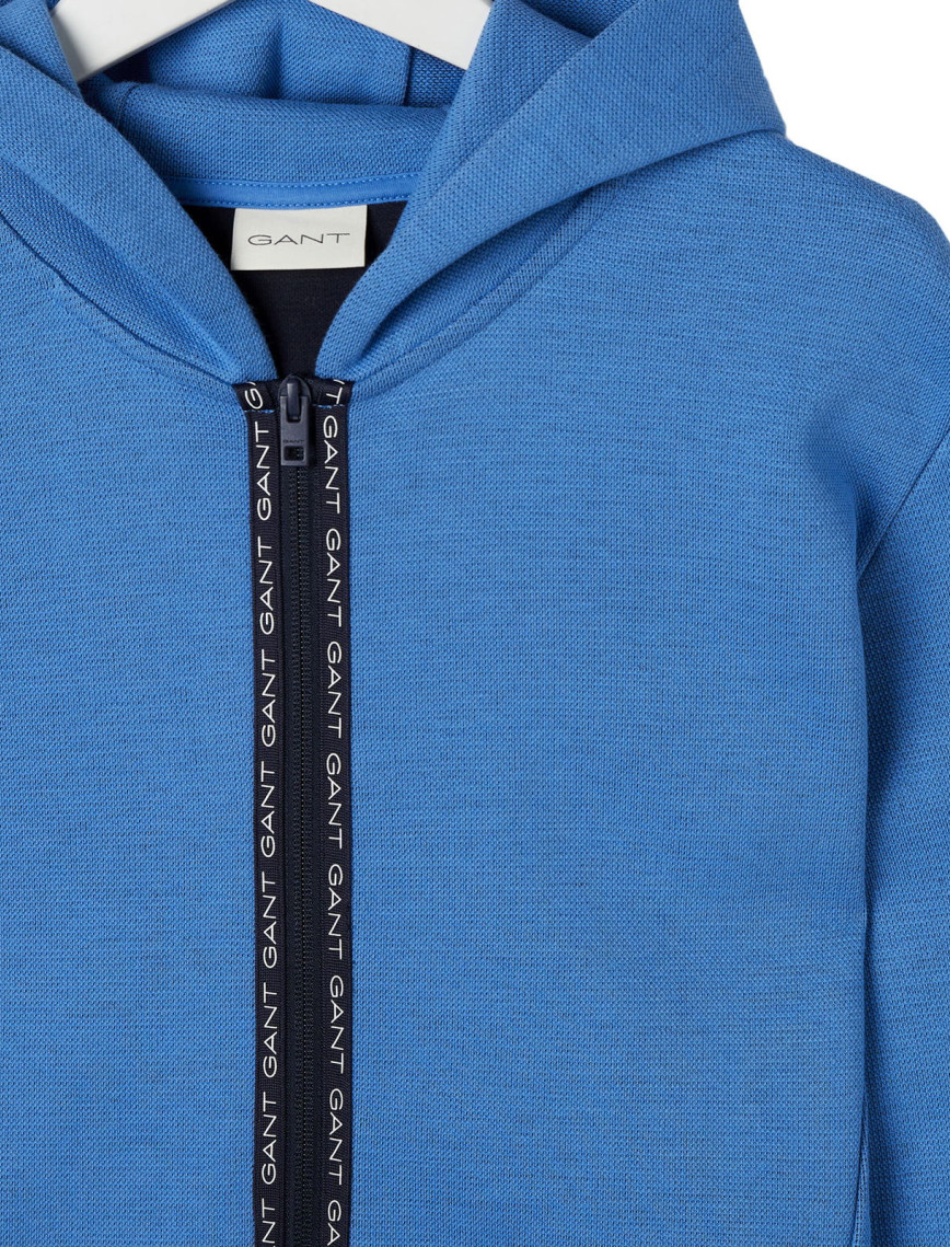 GANT Erkek Mavi Regular Fit Kapüşonlu Logolu Sweatshirt GANT Erkek Mavi Regular Fit Kapüşonlu Logolu Sweatshirt