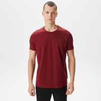 Nautica Erkek Bordo T-Shirt Nautica Erkek Bordo T-Shirt