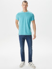 Nautica Erkek Mavi Standart Fit T-Shirt Nautica Erkek Mavi Standart Fit T-Shirt