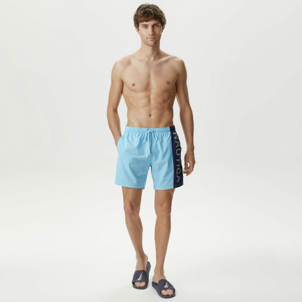 Nautica Erkek Mavi Baskılı Şort Mayo Nautica Erkek Mavi Baskılı Şort Mayo