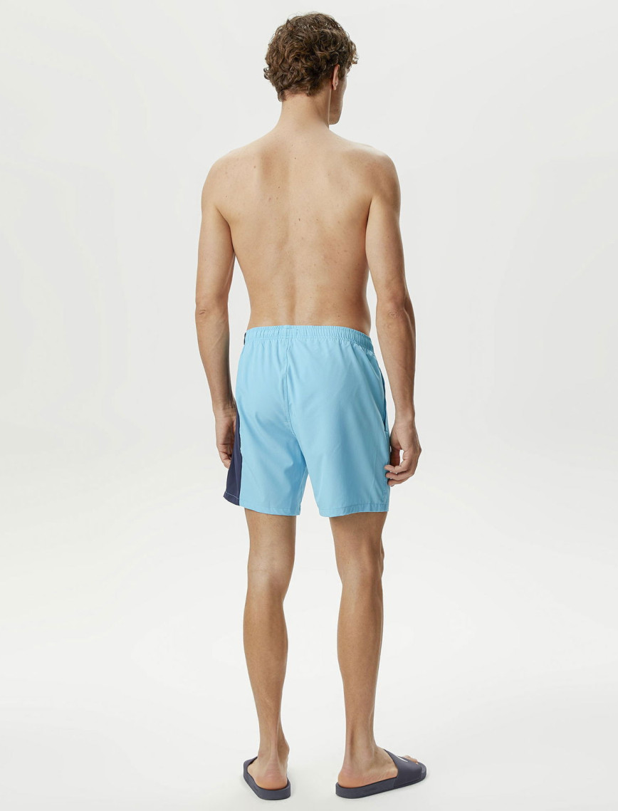 Nautica Erkek Mavi Baskılı Şort Mayo Nautica Erkek Mavi Baskılı Şort Mayo