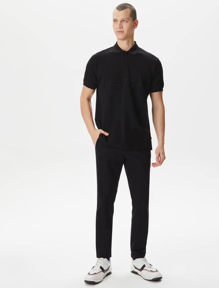 Nautica Erkek Siyah Classic Fit Kısa Kollu Polo Nautica Erkek Siyah Classic Fit Kısa Kollu Polo