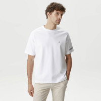 Nautica Erkek Beyaz Oversize T-Shirt Nautica Erkek Beyaz Oversize T-Shirt