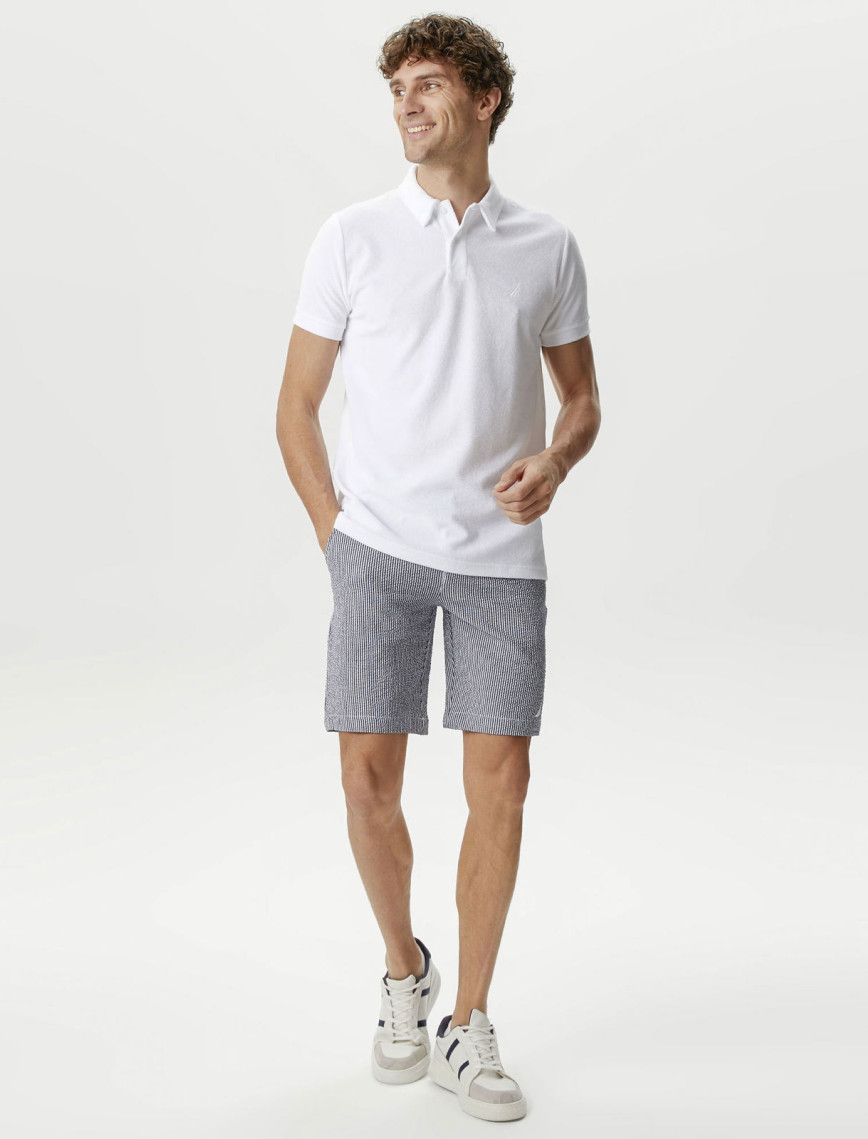 Nautica Erkek Beyaz Classic Fit Kısa Kollu Polo Nautica Erkek Beyaz Classic Fit Kısa Kollu Polo