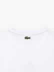 Lacoste Unisex Regular Fit Bisiklet Yaka Baskılı Beyaz T-Shirt Lacoste Unisex Regular Fit Bisiklet Yaka Baskılı Beyaz T-Shirt