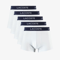 Lacoste Core Erkek 5'li Beyaz Boxer Lacoste Core Erkek 5'li Beyaz Boxer