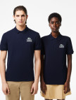 Lacoste Unisex Regular Fit Baskılı Lacivert Polo Lacoste Unisex Regular Fit Baskılı Lacivert Polo