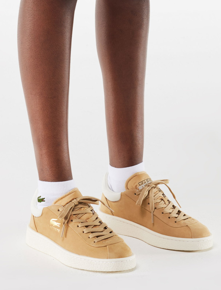 Lacoste Baseshot Premium Kadın Kahverengi Sneaker Lacoste Baseshot Premium Kadın Kahverengi Sneaker