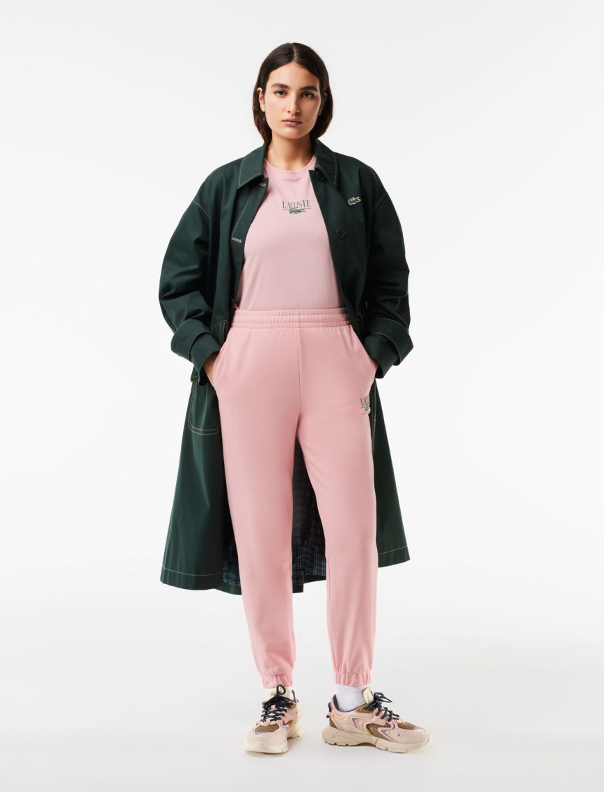 Lacoste Kadın Jogger Pembe Eşofman Altı Lacoste Kadın Jogger Pembe Eşofman Altı