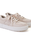 Kadın Bej Deri Spor Ayakkabı Kadın Bej Deri Spor Ayakkabı