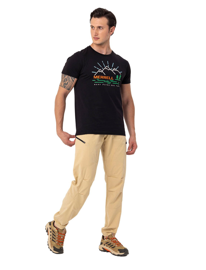 Merrell Tobi Erkek Siyah Tişört Merrell Tobi Erkek Siyah Tişört