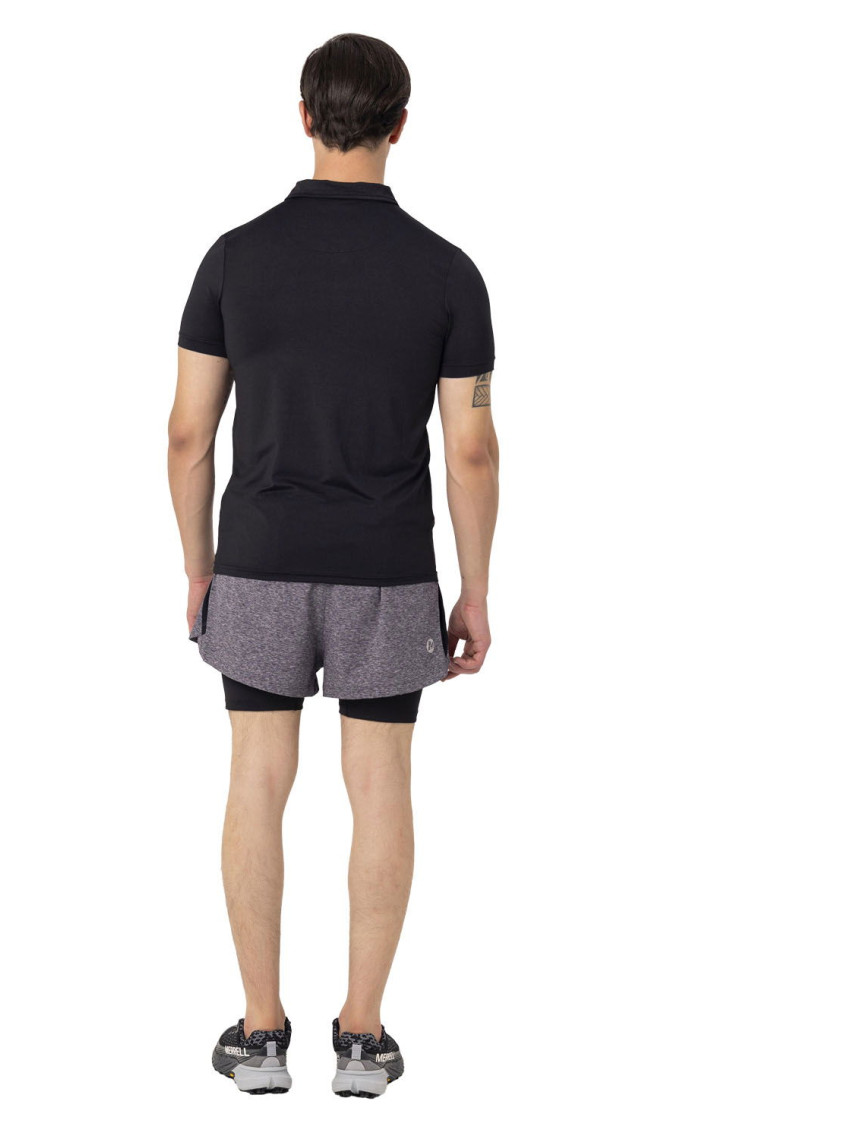Merrell Pace Erkek Siyah Polo Tişört