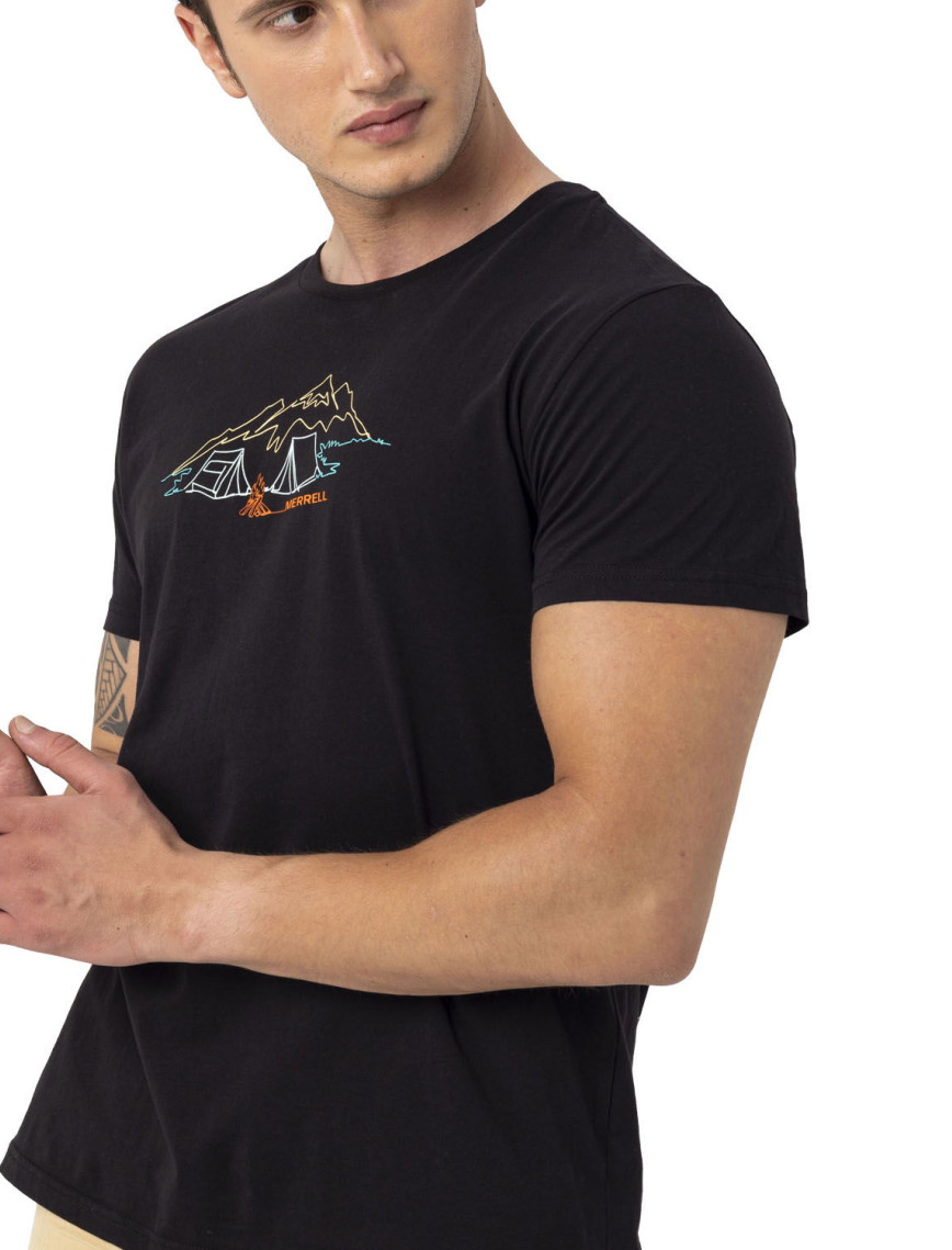 Merrell Tamp Erkek Siyah Tişört Merrell Tamp Erkek Siyah Tişört