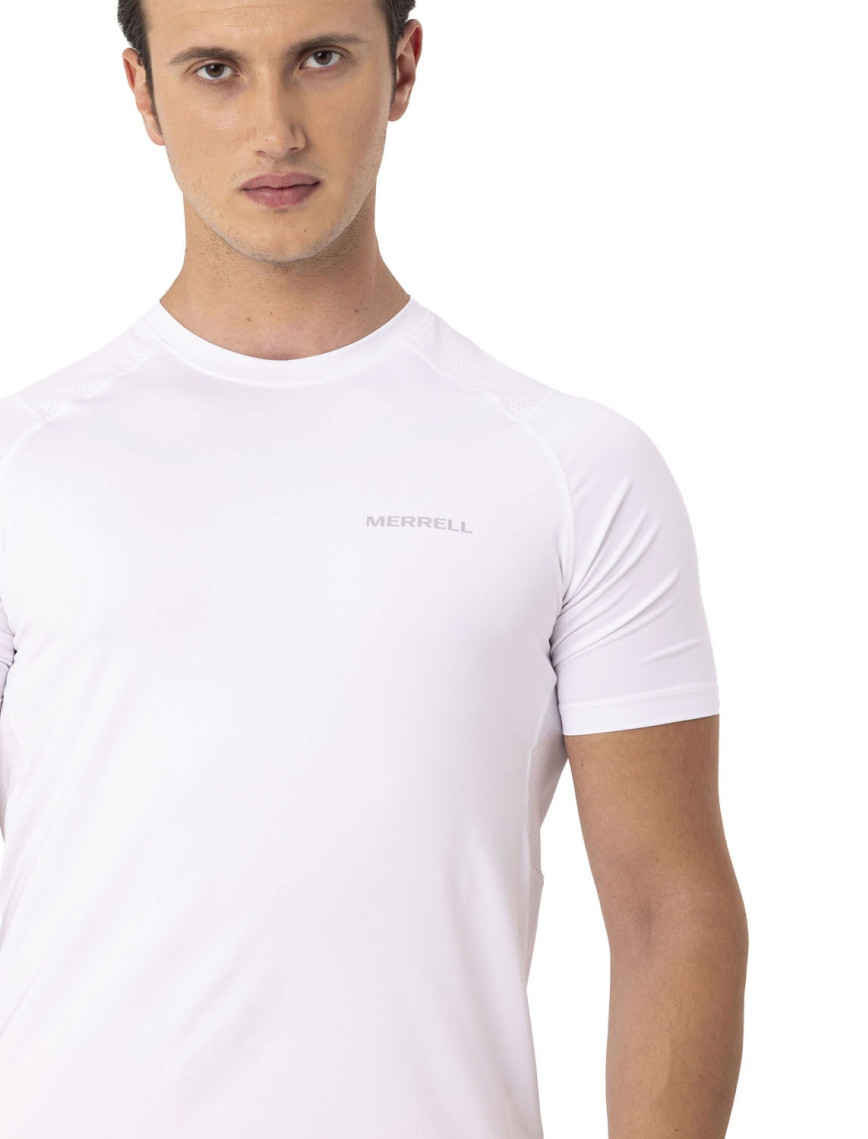 Merrell Till Erkek Beyaz Koşu Tişört
