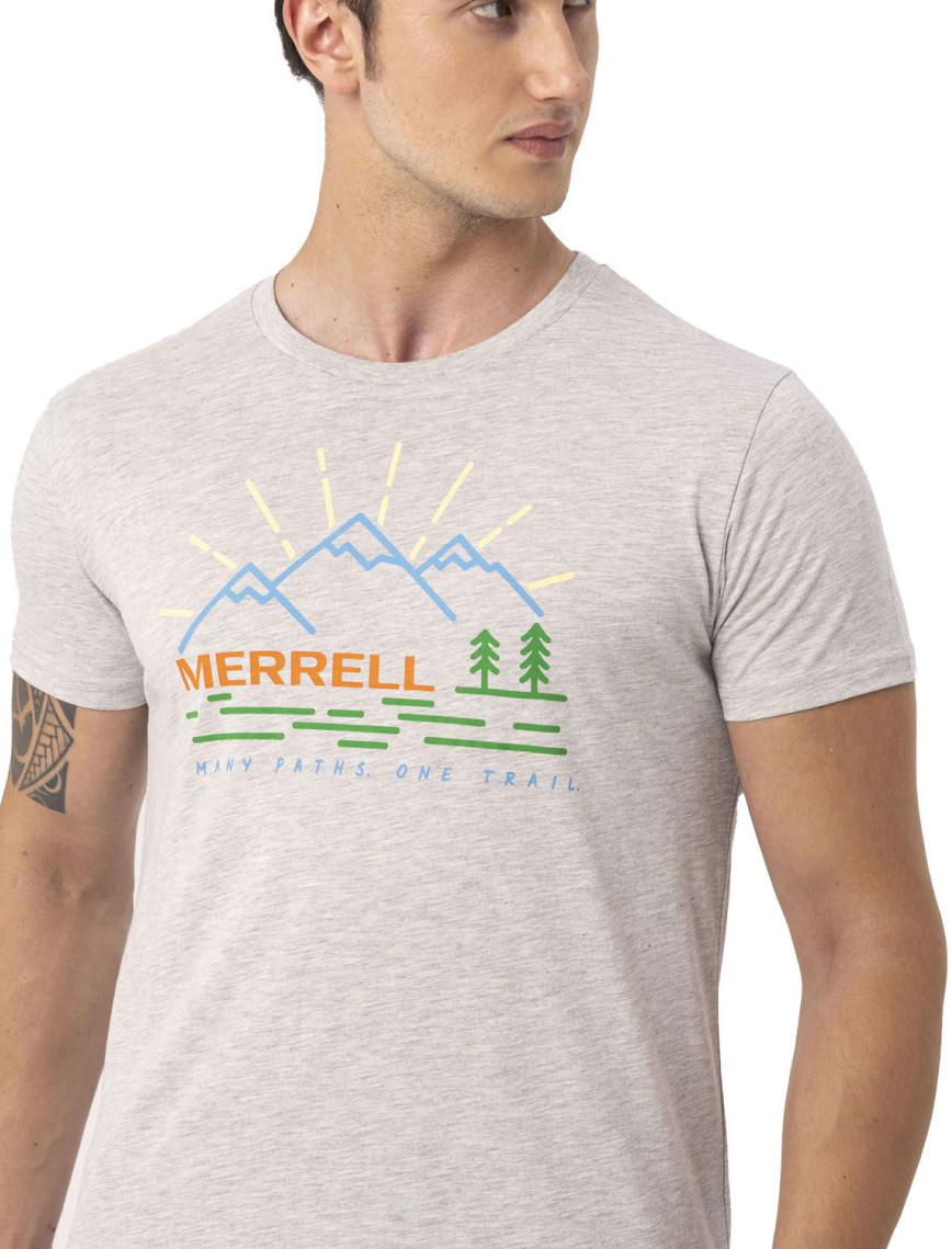 Merrell Tobi Erkek Gri Tişört Merrell Tobi Erkek Gri Tişört