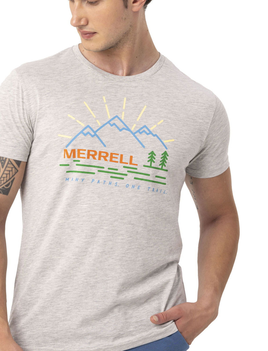 Merrell Tobi Erkek Gri Tişört Merrell Tobi Erkek Gri Tişört