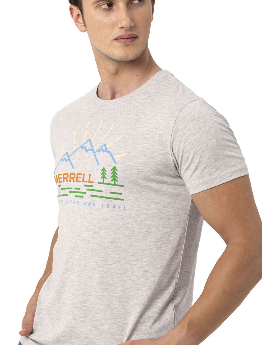 Merrell Tobi Erkek Gri Tişört Merrell Tobi Erkek Gri Tişört