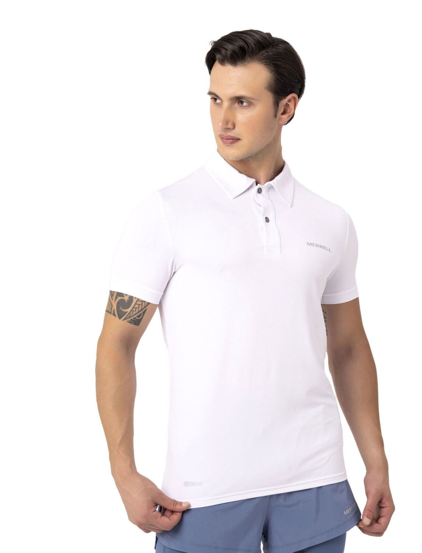 Merrell Pace Erkek Beyaz Polo Tişört