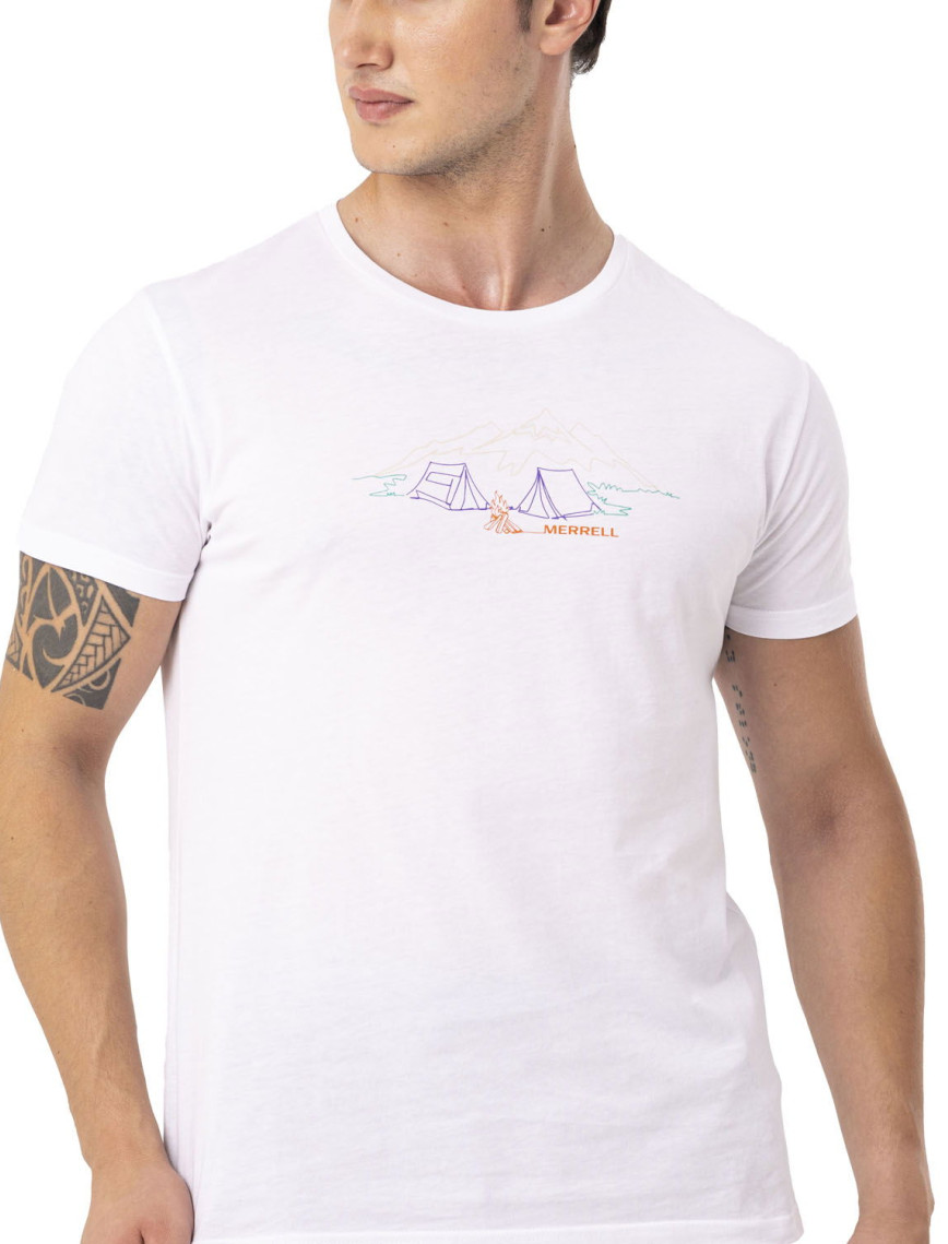 Merrell Tamp Erkek Mavi Tişört Merrell Tamp Erkek Mavi Tişört