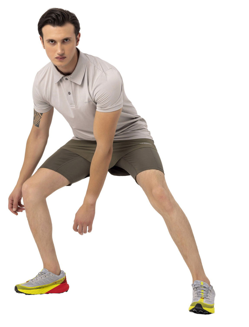 Merrell Pro Erkek Gri Polo Tişört