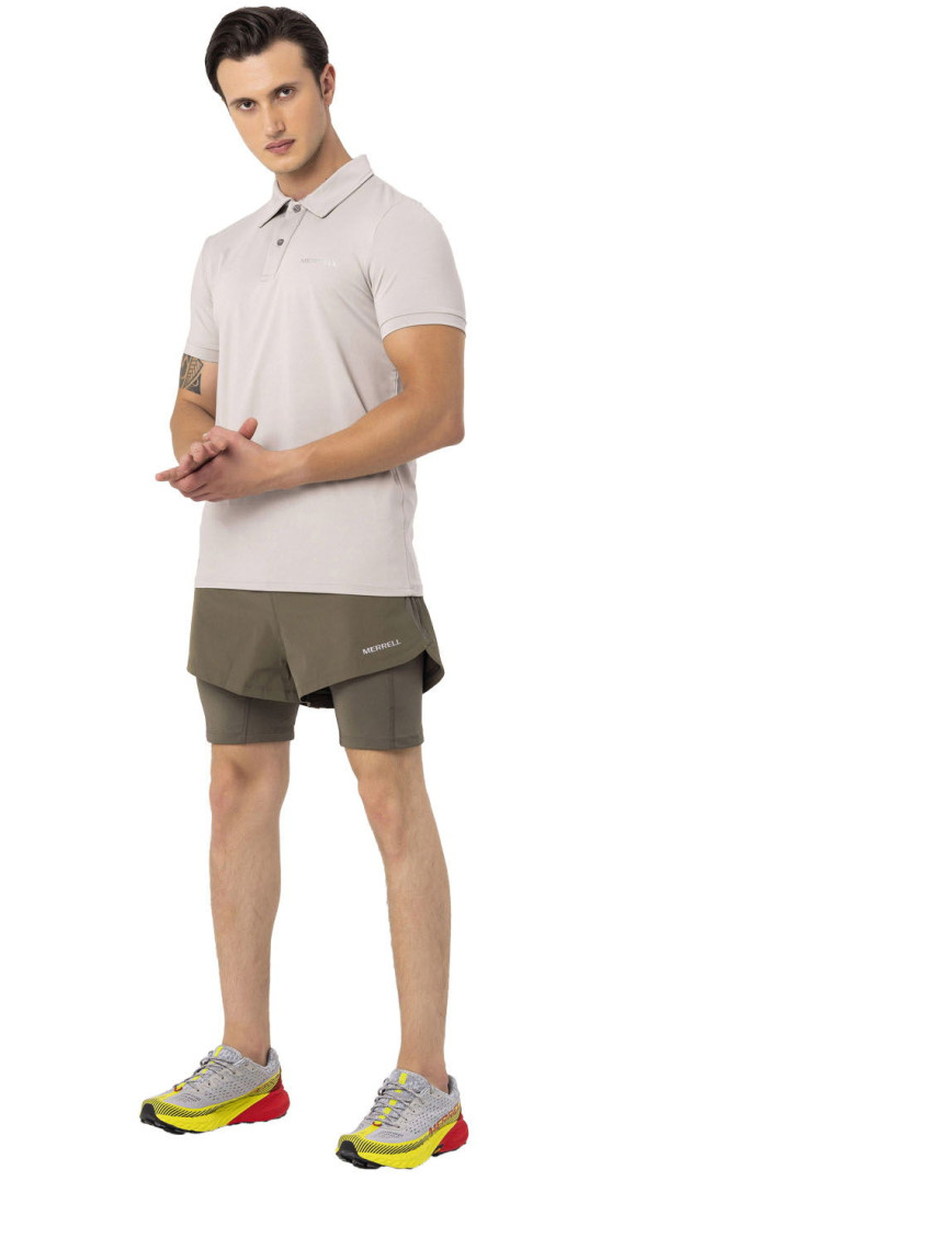 Merrell Pro Erkek Gri Polo Tişört