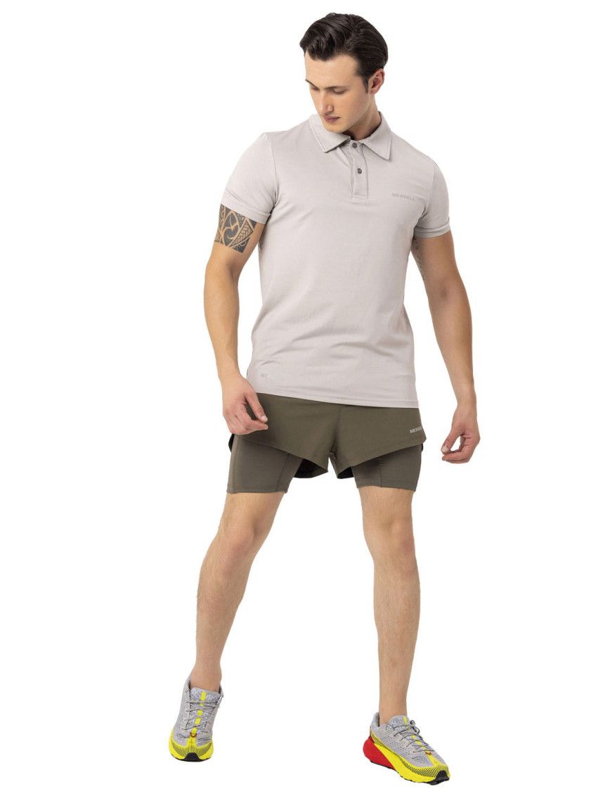 Merrell Pro Erkek Gri Polo Tişört