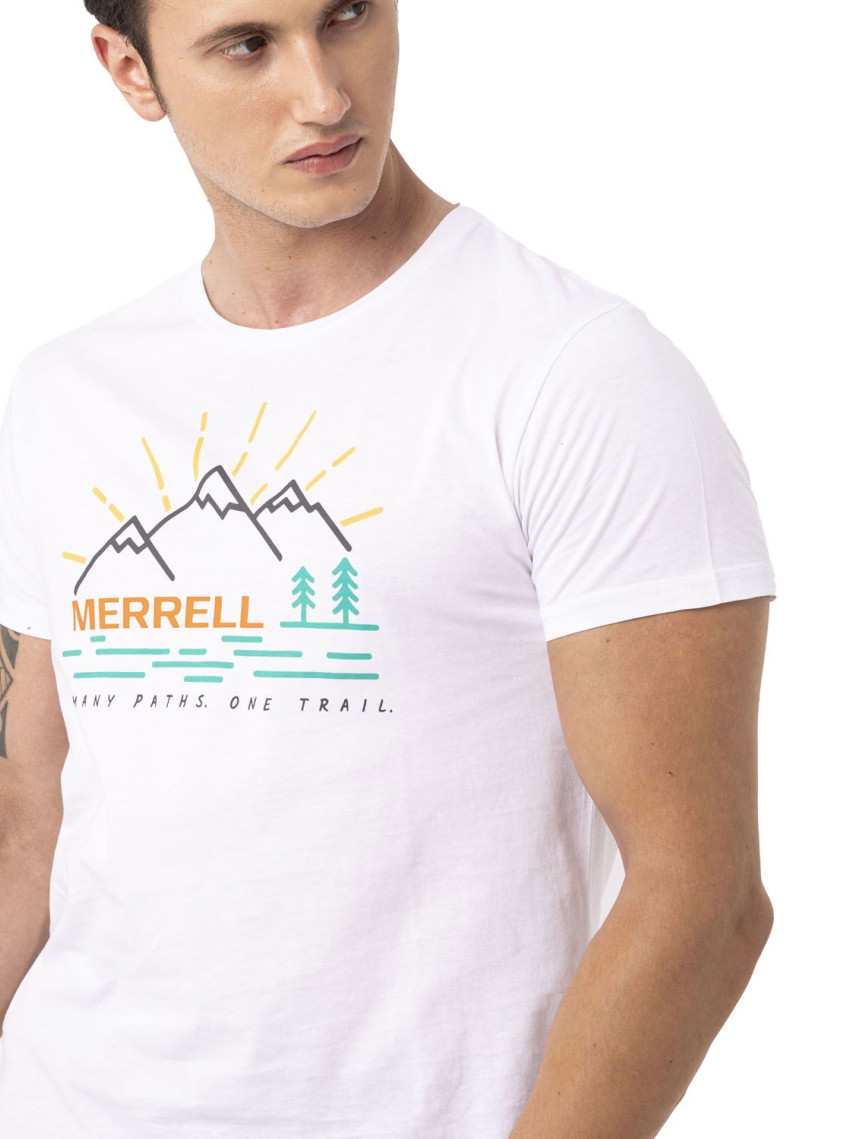 Merrell Tobi Erkek Beyaz Tişört Merrell Tobi Erkek Beyaz Tişört