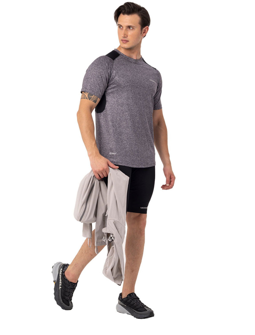 Merrell Till Erkek Gri Koşu Tişört