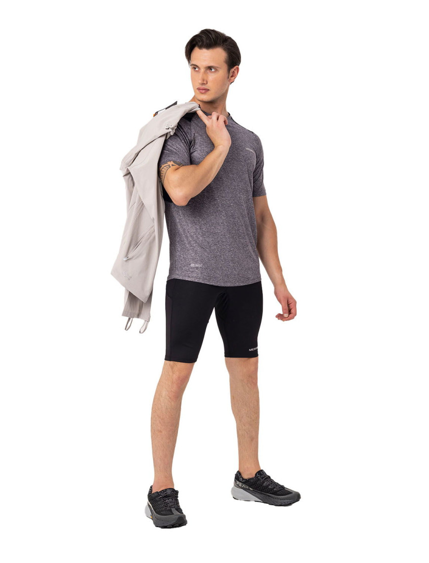 Merrell Till Erkek Gri Koşu Tişört