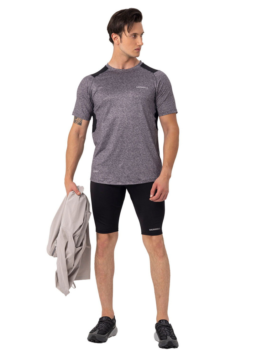 Merrell Till Erkek Gri Koşu Tişört