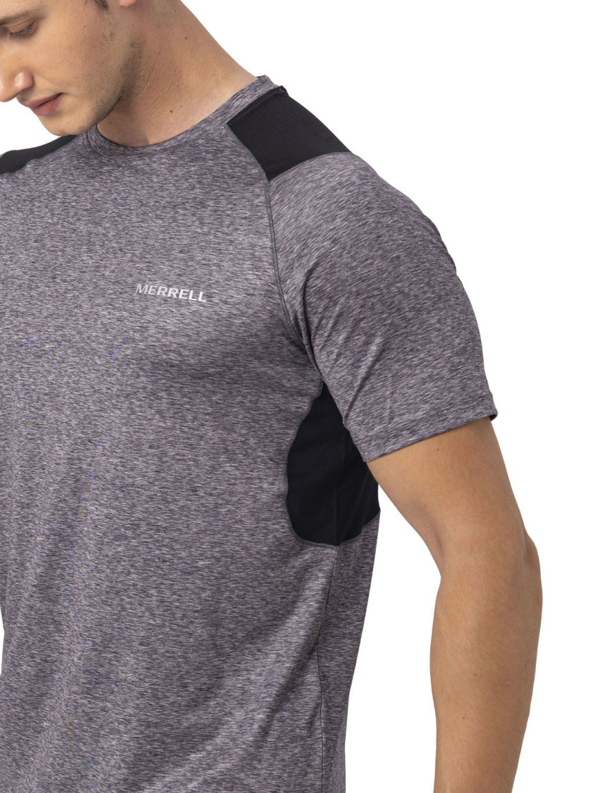 Merrell Till Erkek Gri Koşu Tişört