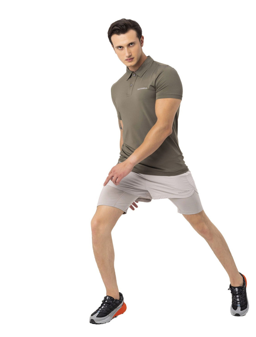 Merrell Pace Erkek Yeşil Polo Tişört