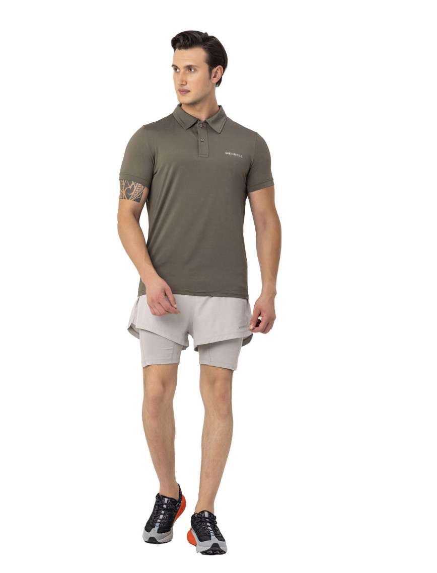 Merrell Pace Erkek Yeşil Polo Tişört