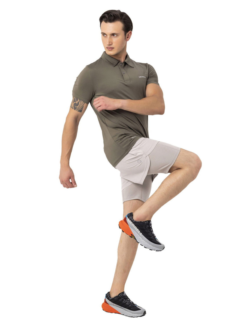 Merrell Pace Erkek Yeşil Polo Tişört