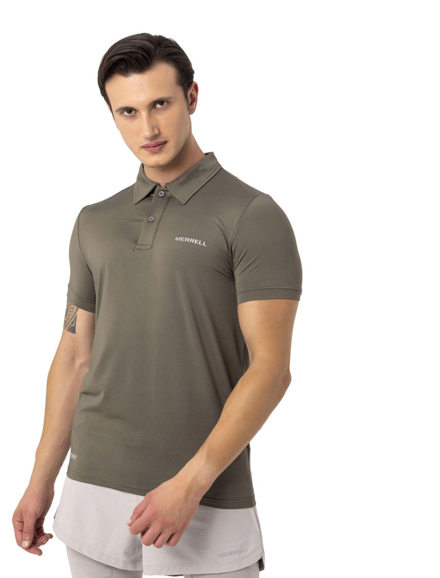 Merrell Pace Erkek Yeşil Polo Tişört