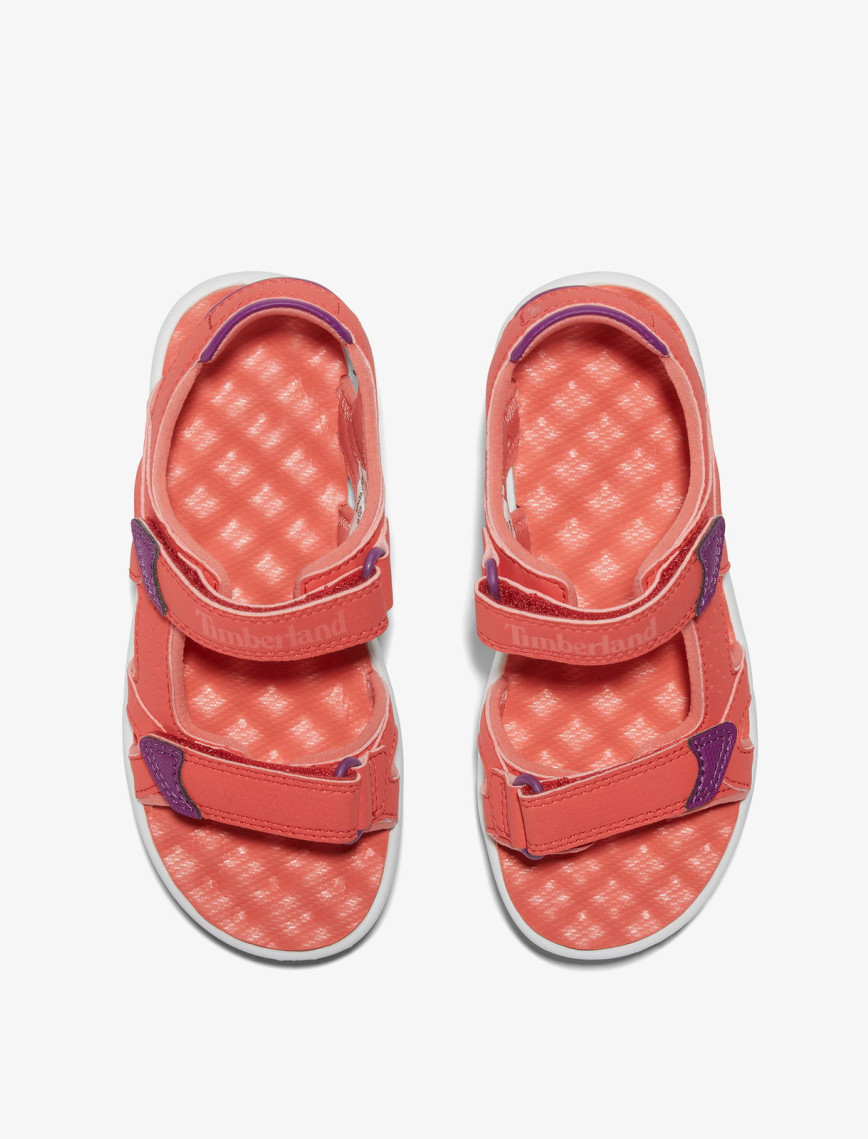 Timberland Perkins Row Backstrap Çocuk Kırmızı Sandalet
